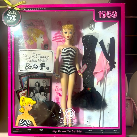 Barbie 2008 50th Anniversary My Favorite Barbie 1959